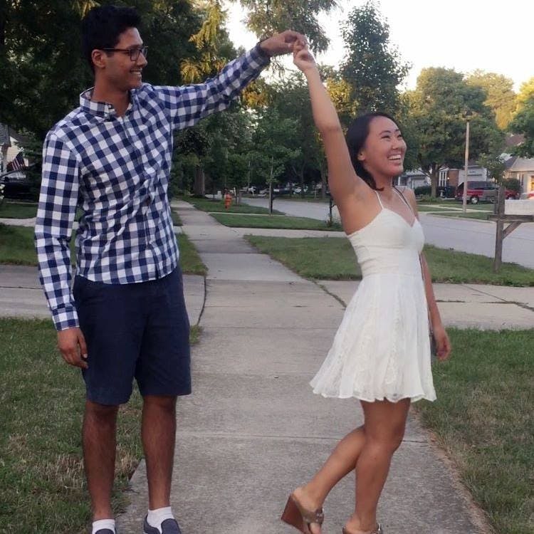 COURTESY OF ZAYA AMGAABAATAR
Amgaabaatar says that being far from her boyfriend can be difficult.