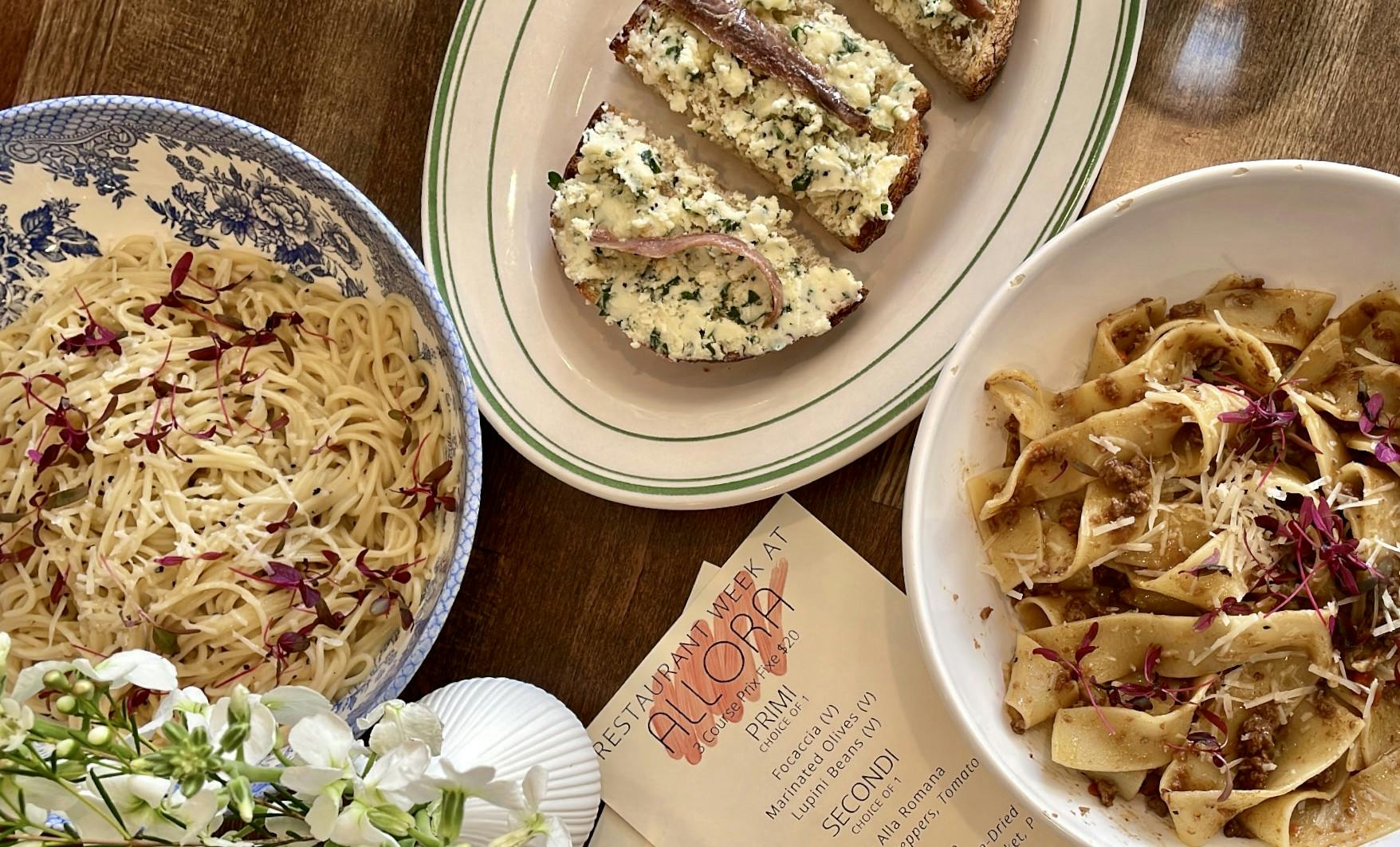 COURTESY OF MICHELLE LIMPE
Allora’s Restaurant Week deal offers a three-course meal for $20.&nbsp;