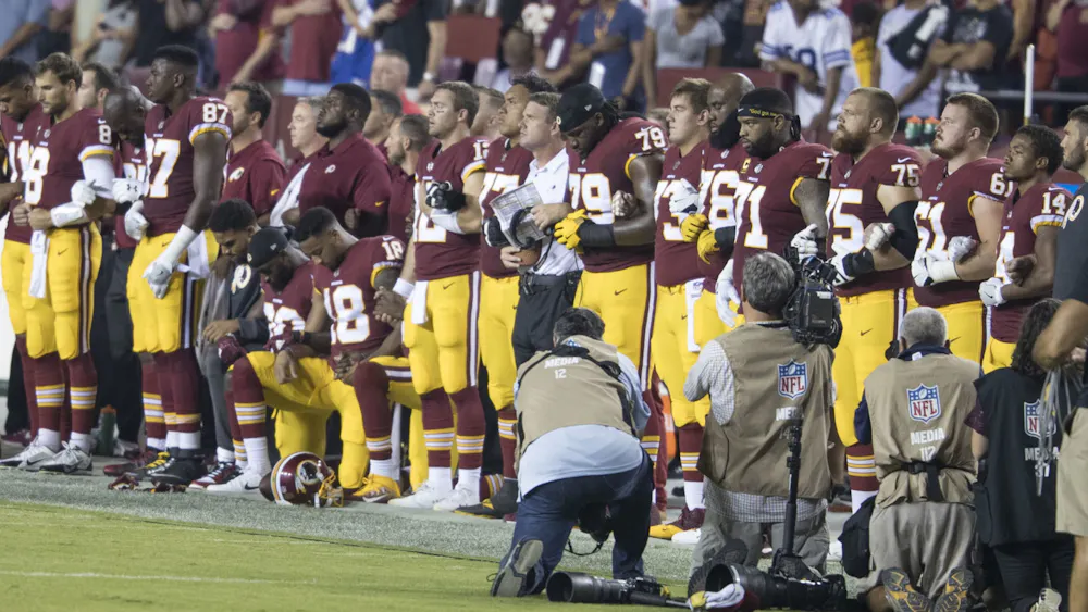 CC by - 2.0
The NFL is now doing the bare minimum by allowing its players to protest without fear of consequence. 