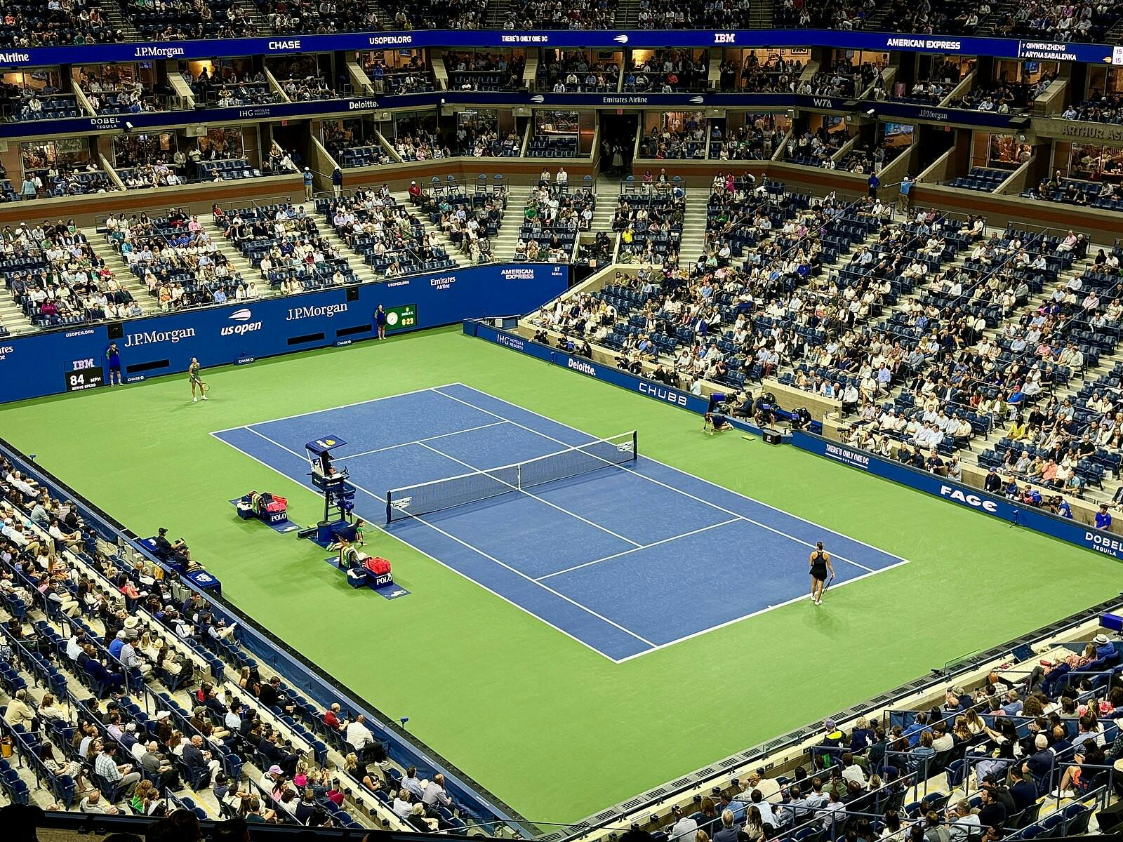 OLEG YUNAKOV / CC BY-SA 4.0
Sabalenka battled Anisimova for the No. 1 position in a nail-biting women’s singles final.