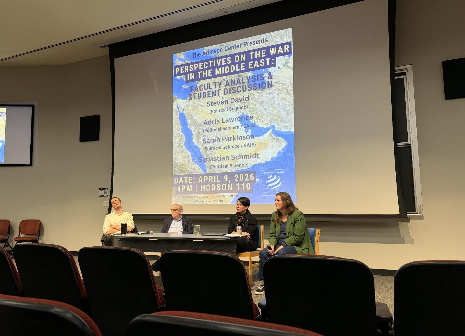 COURTESY OF JULIA SCHAGER
University faculty members discuss their stances on the ongoing conflict in the Middle East.