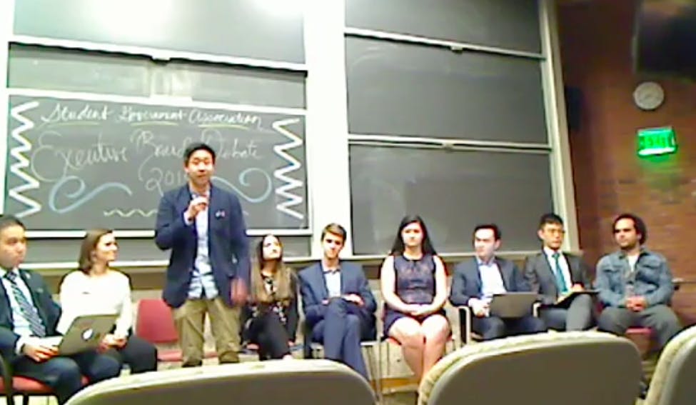 All candidates agreed that SGA needs to streamline the process of registering events.