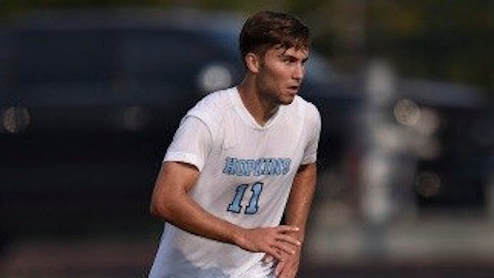  HOPKINSSPORTS.COM
Drew Collins scored the go-ahead goal in minute 55 for the Jays.