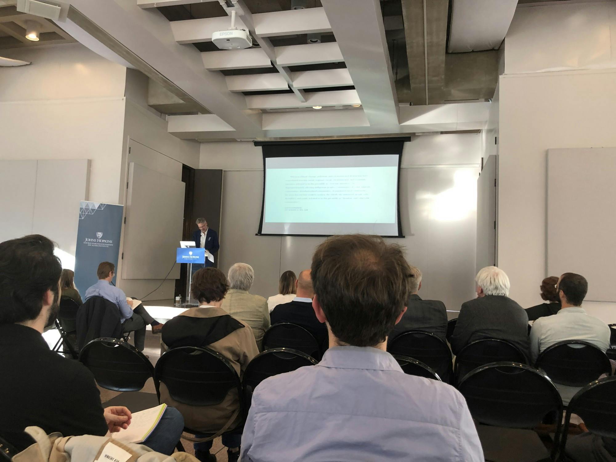 COURTESY OF VICTOR SUN
Tooze discussed America’s imperative to engage with China on climate.