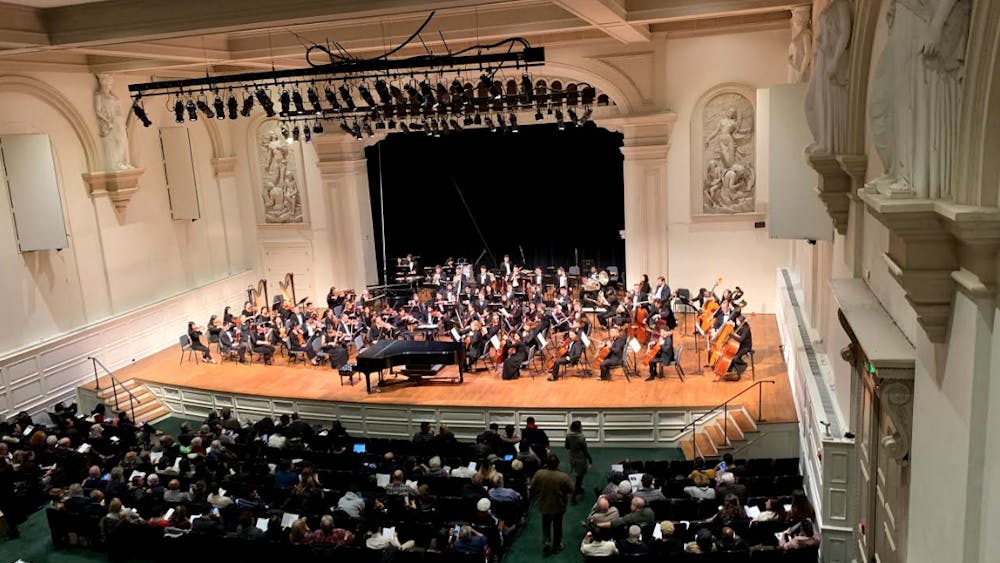 COURTESY OF YOOSOO YEO
The Peabody Symphony Orchestra performed at the Friedberg Concert Hall.