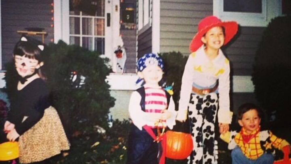 COURTESY OF SARINA REDZINSKI.
Throwback to when Sarina dressed up as a black cat for Halloween. 