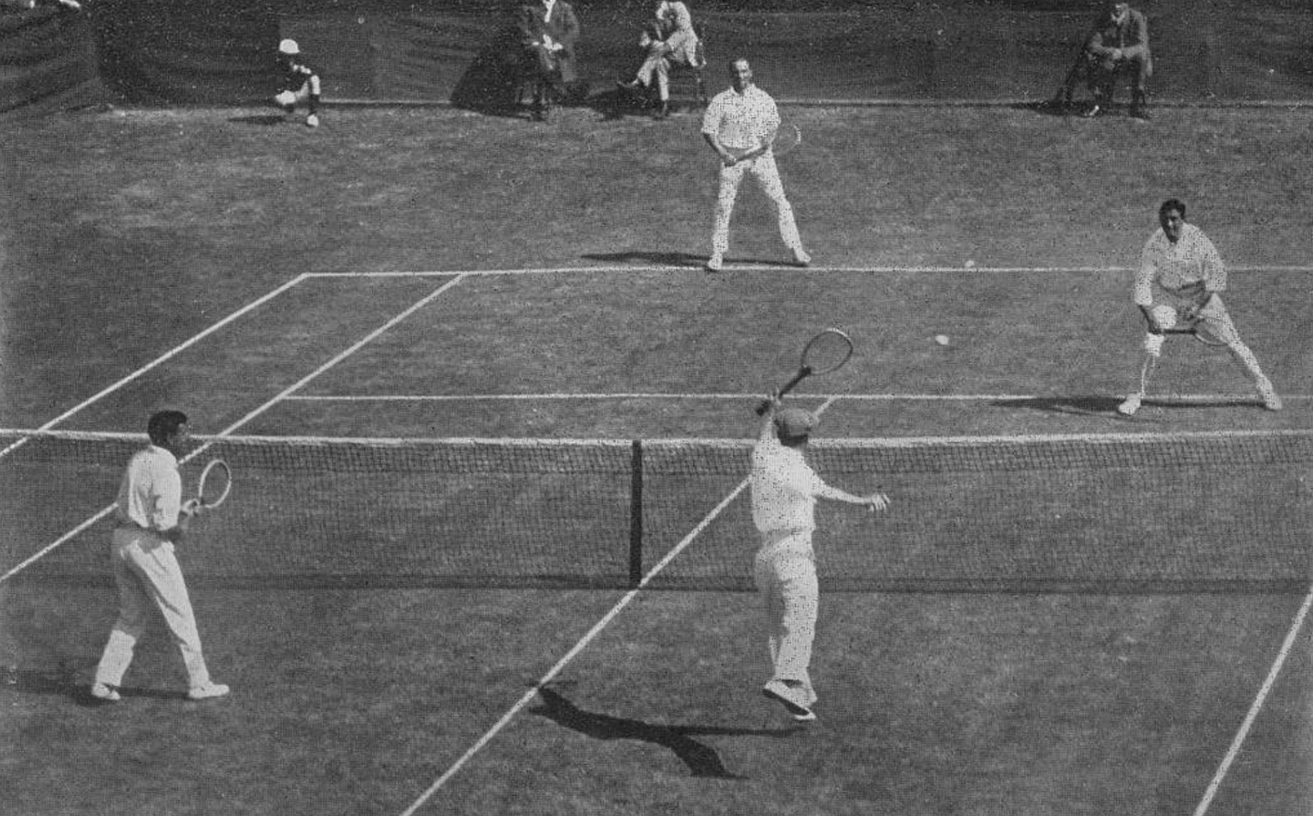 METHODS AND PLAYERS OF MODERN LAWN TENNIS, 1915, (p. 185) / PUBLIC DOMAIN
Park discusses how the recent influx of attention on tennis brings attention to etiquette within the sport. &nbsp;