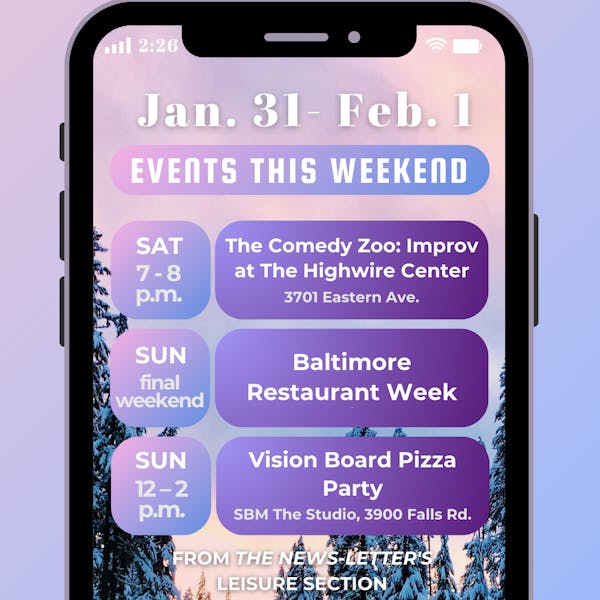 Events this weekend (Jan. 31-Feb. 1)