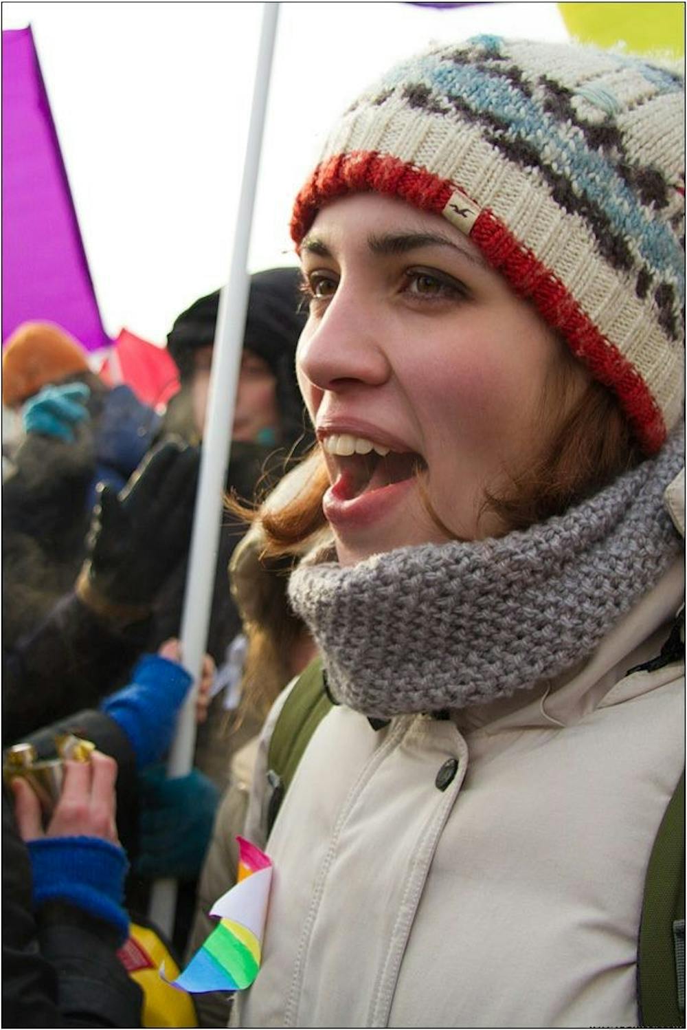 DENIS BOCHKAREV/CC BY-SA 3.0
Tolokonnikova has led protests in Russia for over a decade.