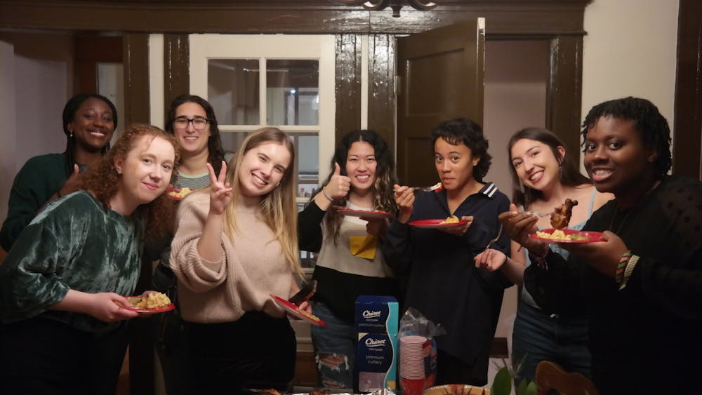 COURTESY OF GRETA MARAS
Maras describes how baking brownies has been a central part of her college friendships.