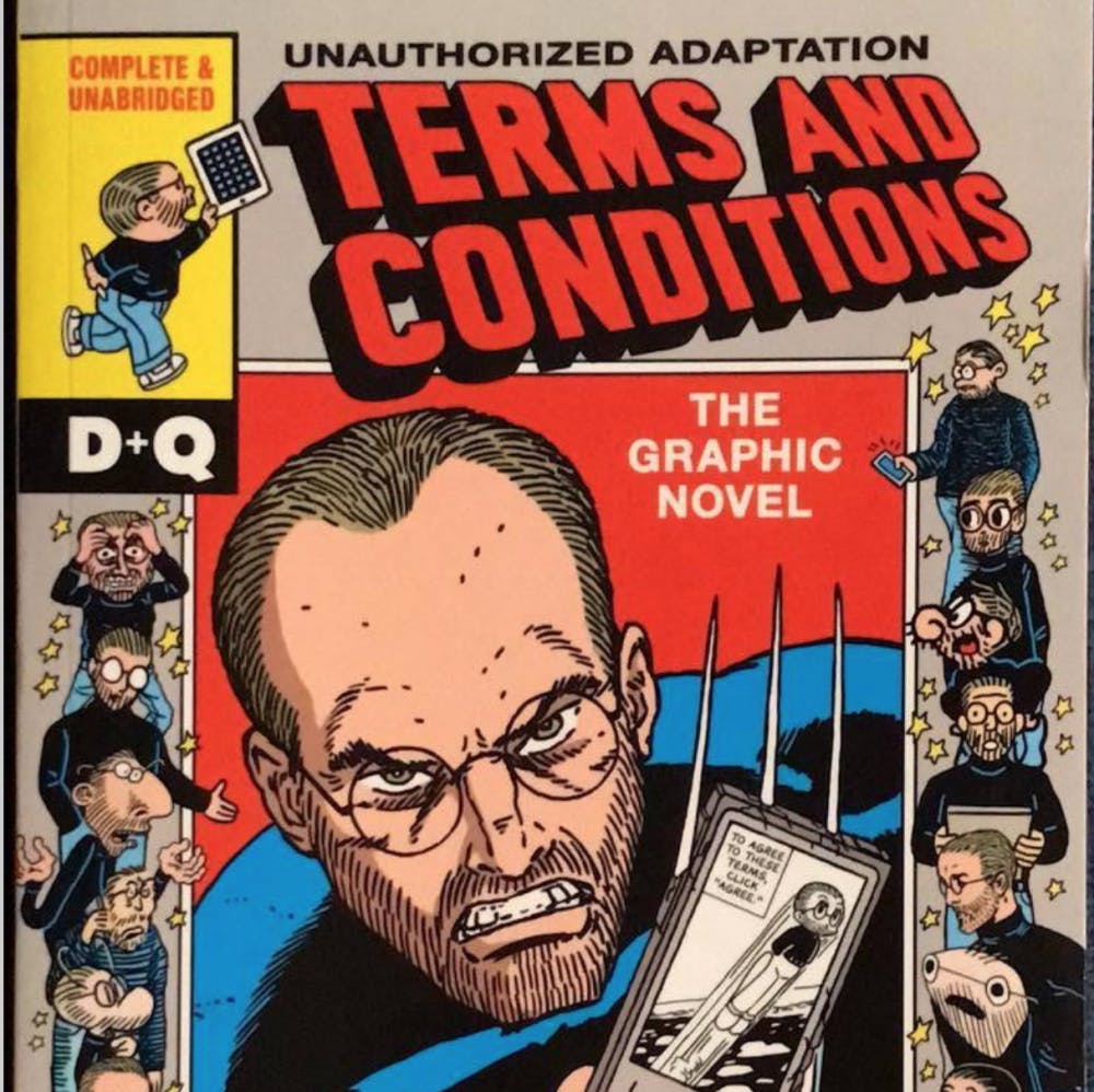COURTESY OF JACOB TOOK
Terms and Conditions is the latest book by cartoonist R. Sikoryak.