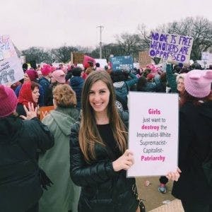  COURTESY OF MIA BERMAN
Berman stressed that white women must stand up for other marginalized groups.