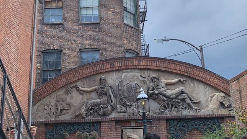 COURTESY OF ALICE LIU
Malik explores The Peale, the newly reopened community museum home to engaging exhibits and a beautiful outdoor garden.