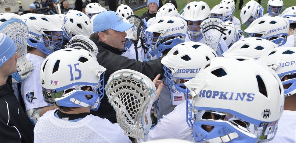 HOPKINSSPORTS.COM
The Blue Jays suffered a massive defeat against the Princeton Tigers.