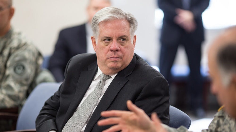 COURTESY OF NATE PESCE/Cc BY-SA 2.0
Larry Hogan has managed to appeal to Marylanders throughout him time as the state’s Governor.