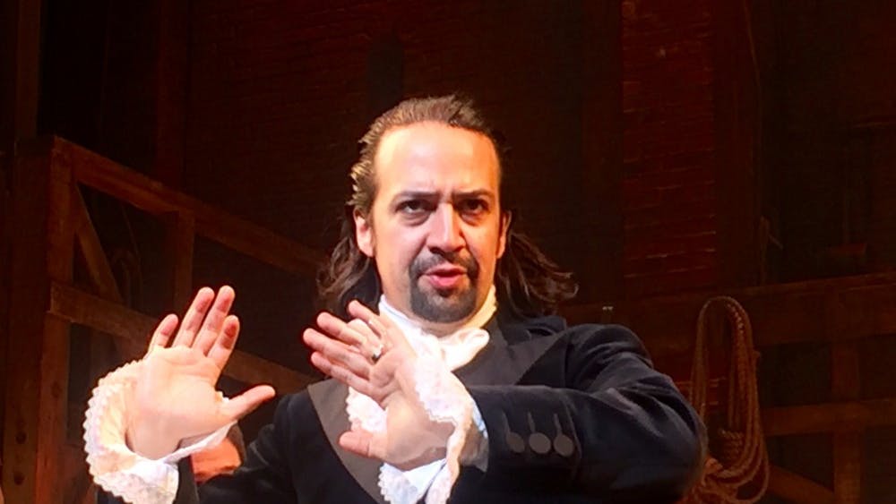 COURTESY OF STEVE JURVESTON/CC BY SA 2.0
Lin Manuel Miranda wrote and starred in Broadway's smash-hit Hamilton. 