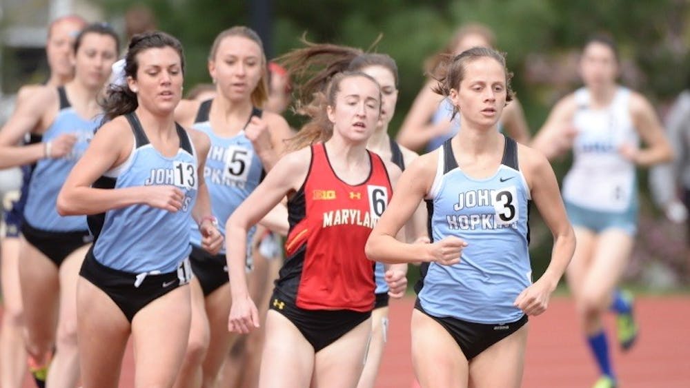 HOPKINSSPORTS.COM
The Hopkins men’s and women’s track teams played host to a number of schools over the weekend at the Hopkins Invitational.