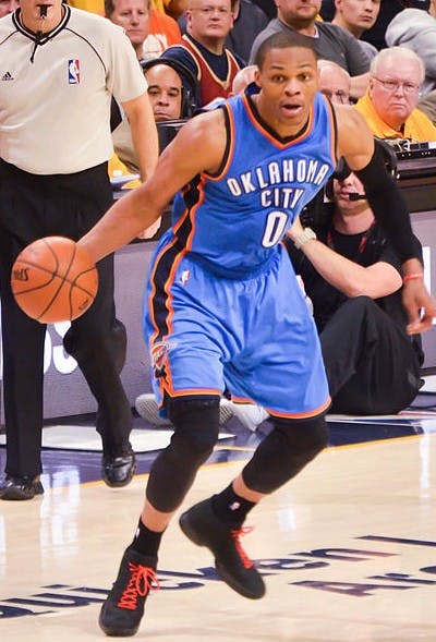 ERIK DROST/ CC-BY-2.0
Oklahoma City Thunder’s potential MVP candidate, Russel Westbrook.