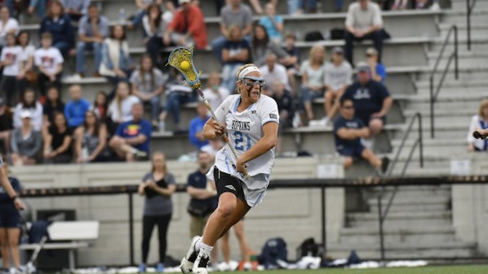 HOPKINSSPORTS.COM
Senior Haley Schweizer reflects on her experiences as a lacrosse player over the last four years.