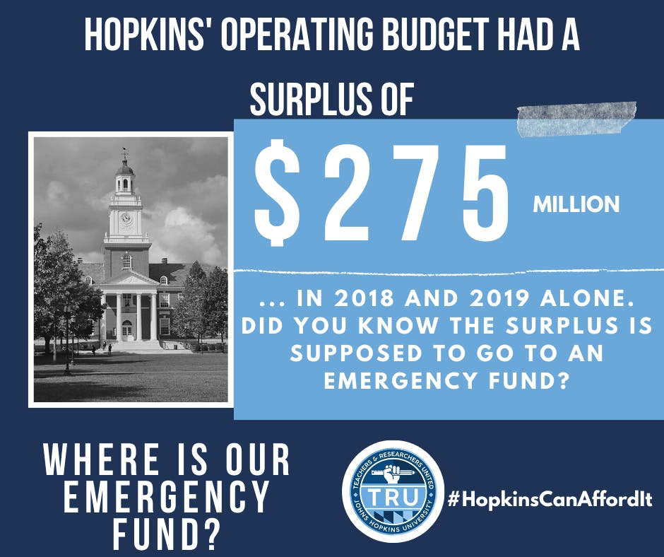 COURTESY OF TEACHERS AND RESEARCHERS UNITED
Graduate students call for an end to the austerity measures in light of the latest financial update from the University.&nbsp;