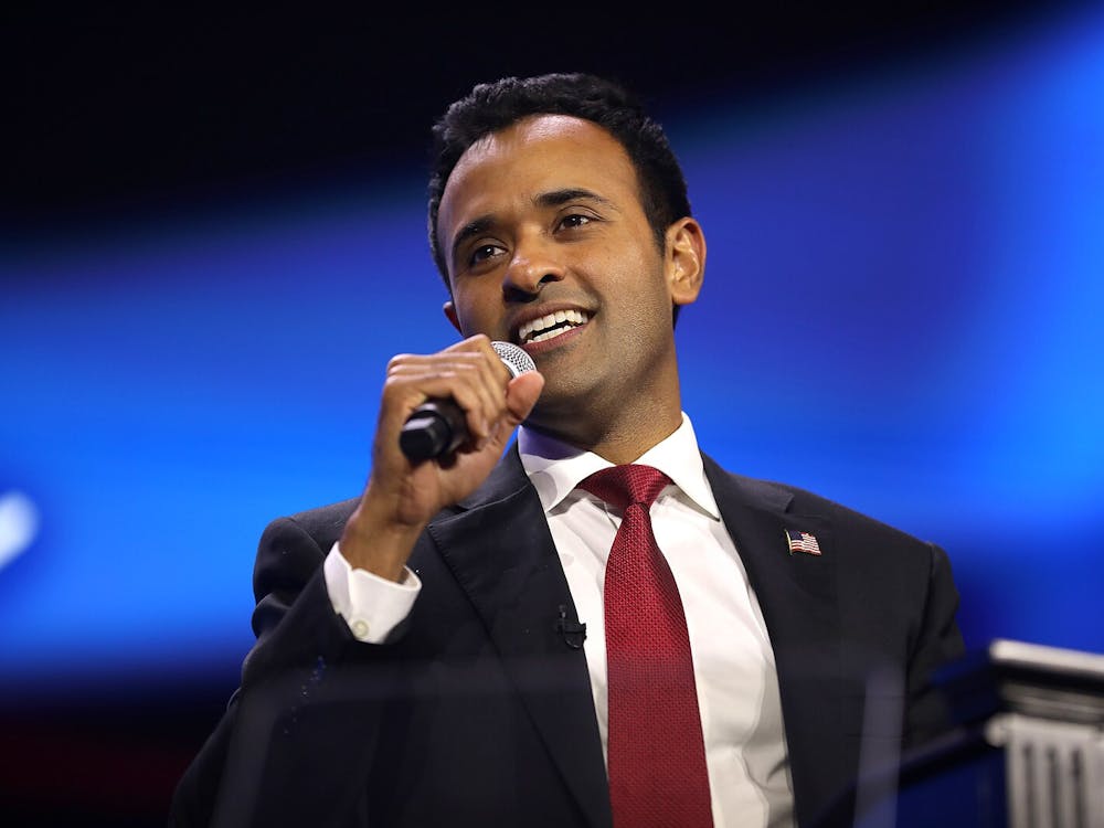 GAGE SKIDMORE / CC BY-SA 2.0
Mahto argues that Vivek Ramaswamy appeals to conservative audiences on hot-button issues but lacks policy proposals.&nbsp;