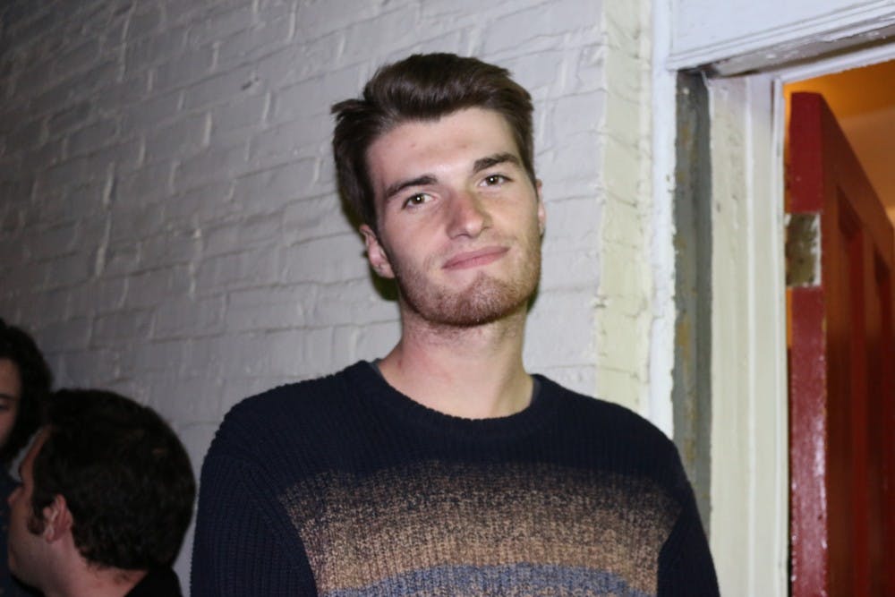 COURTESY OF MIA CAPOBIANCO
Warner Mason at a house party, dreaming of carbs at Miss Shirley’s.