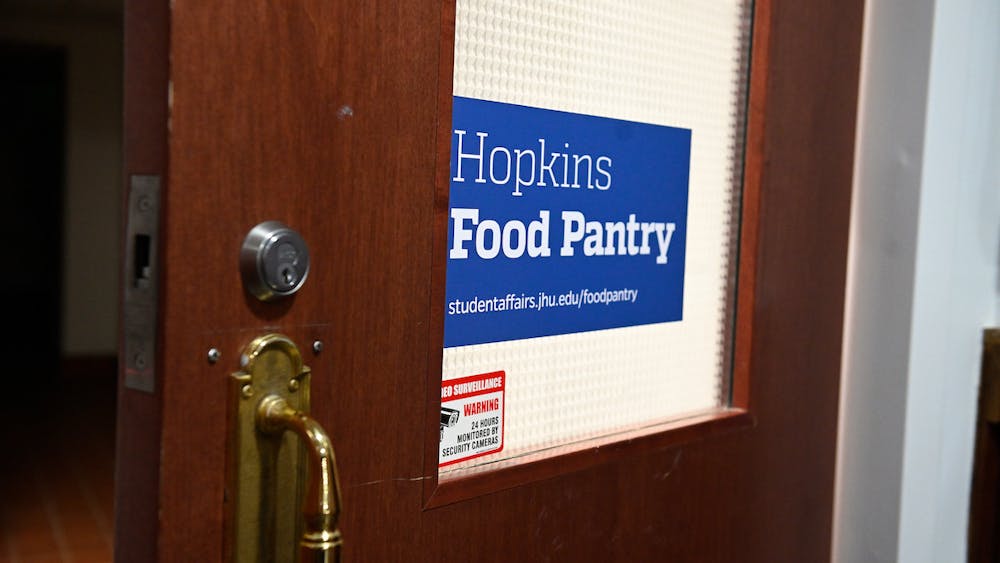 COURTESY OF WILL KIRK
The Hopkins Food Pantry is located in The Lab near Homewood Apartments.
