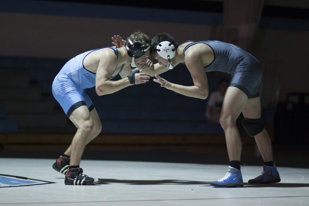 HOPKINSSPORTS.COM
The Black &amp; Blue Brawl kicked off the season for the Blue Jays.