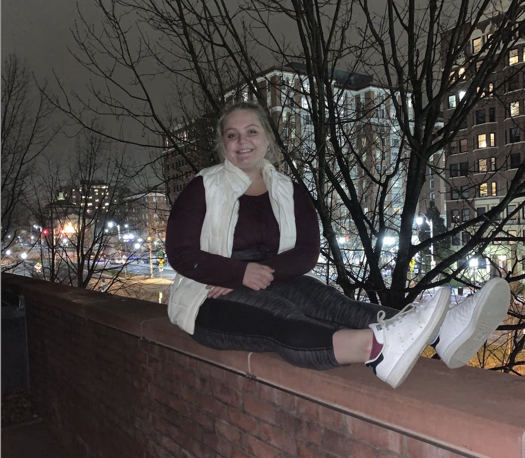 COURTESY OF LAURA WADSTEN
Wadsten spent countless hours hanging out on the rooftop terrace of Mattin Center.