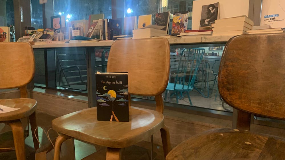 COURTESY OF LUBNA AZMI
Author Lexie Bean’s novel on display at Bird in Hand Café and Bookstore.&nbsp;