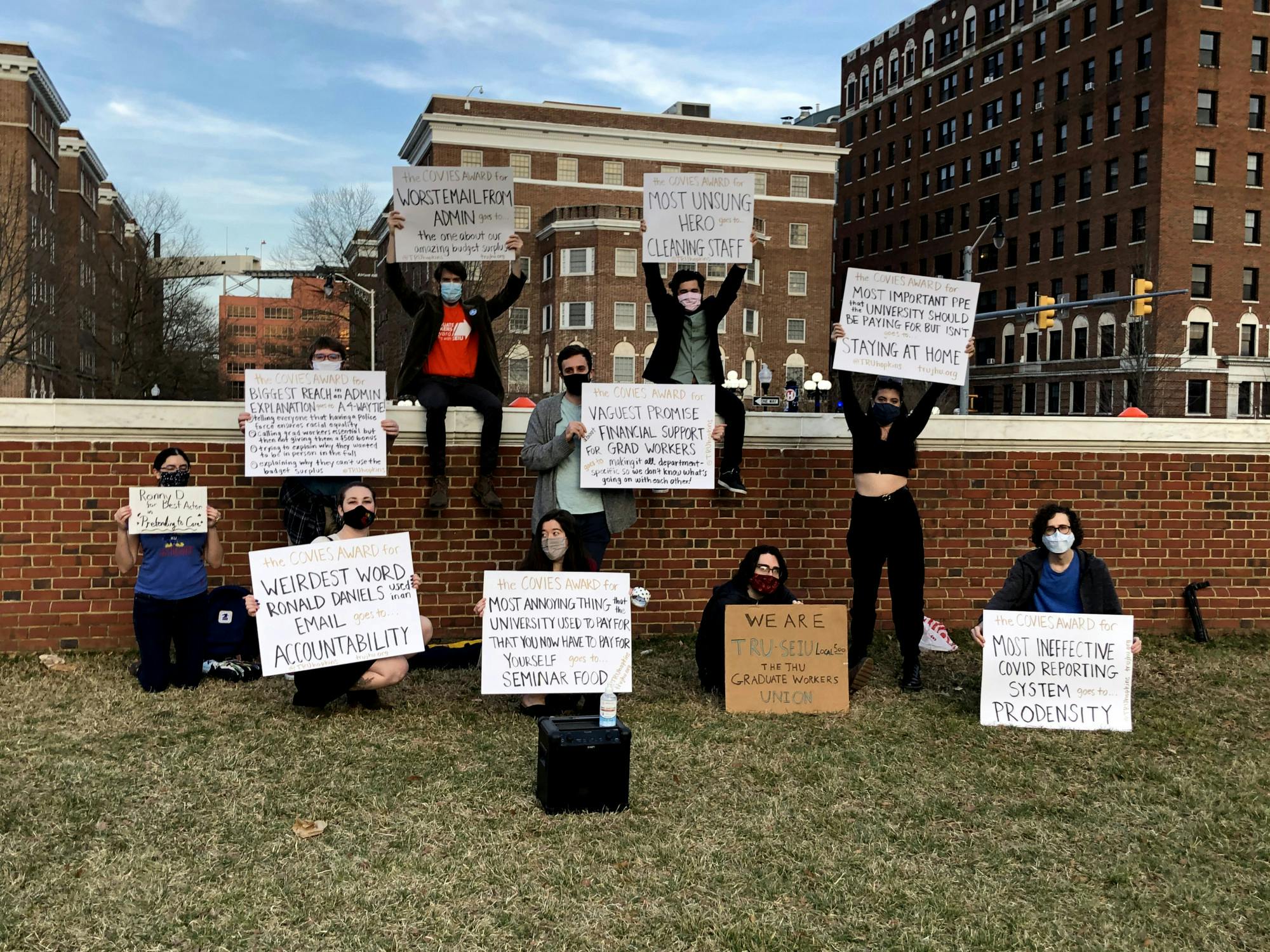 COURTESY OF TEACHERS AND RESEARCHERS UNITED
TRU is now legally eligible to become an official union.&nbsp;