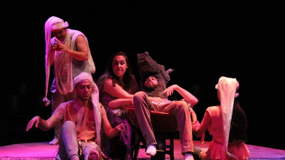 COURTESY OF JHU BARNSTORMERS
The Barnstormers’ next performance of Midsummer is this Friday at 8 p.m.
