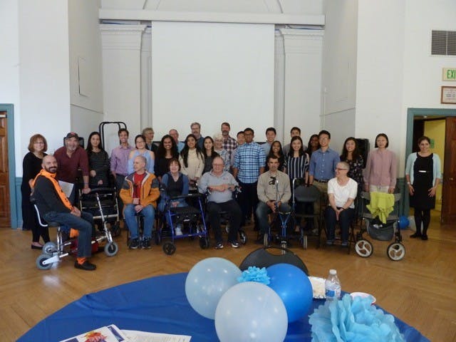 COURTESY OF MELISSA CHANG
Adoremus, an acapella group, performs at the Arts for Ataxia annual event.