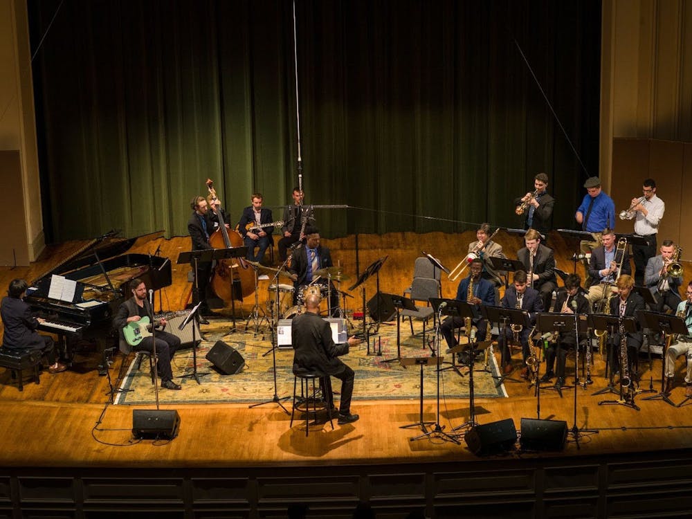 how to write research interest for phd COURTESY OF CONRAD LOUIS CHARLES
The Peabody Jazz Ensemble is led by renowned trumpeter Sean Jones, the Richard and Elizabeth Case Chair in Jazz Studies.