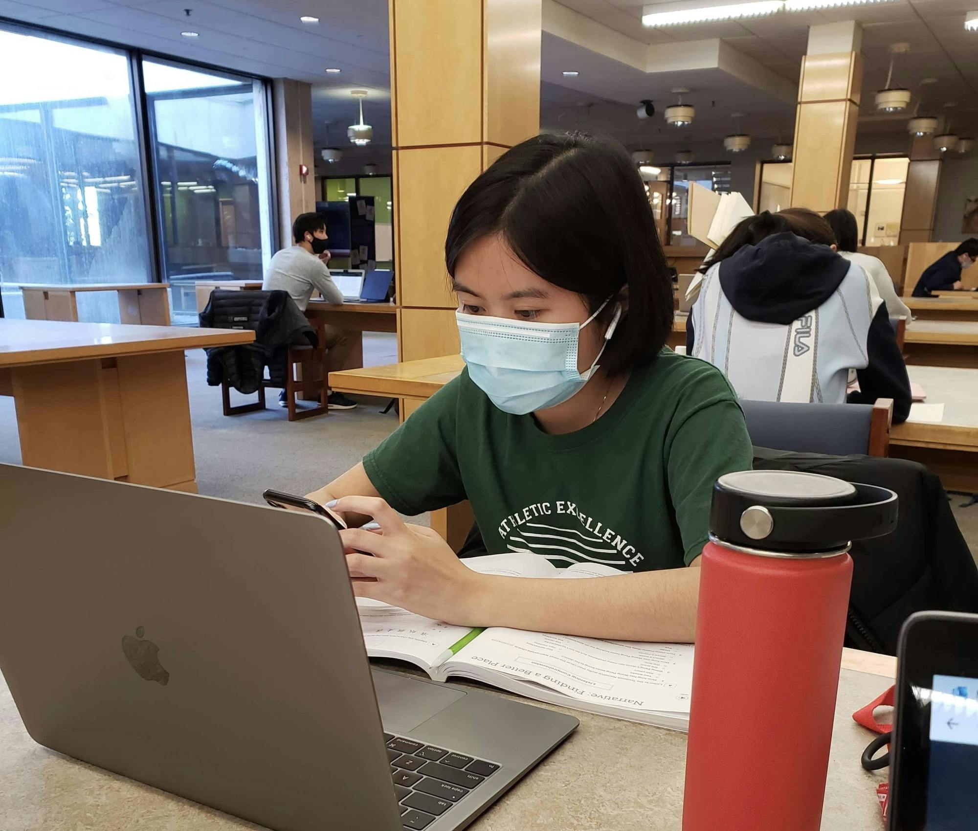 COURTESY OF ALIZA LI
Li reveals how she budgets time for her academic and social commitments.