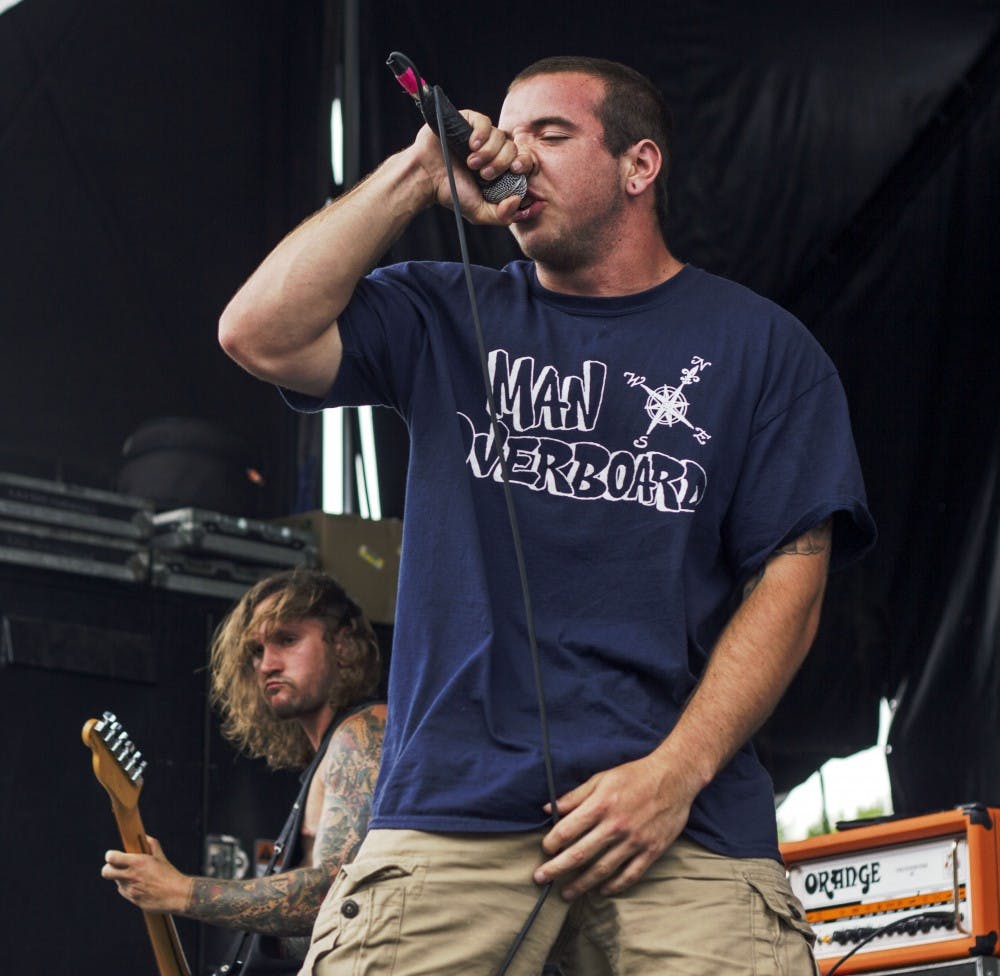 CHLOE MURO/CC BY ND 2.0
Mat Kerekes, singer of the band Citizen, performed at the Ottobar.