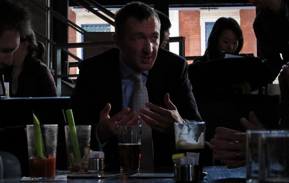 BOB ROB/CC-BY-2.0
Ralph Ineson portrays the patriarch of a religious family in the haunting period piece The Witch. 