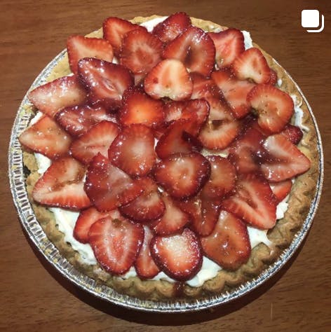 COURTESY OF GRETA MARAS
Maras started her “chefsta” by posting photos of pies she had baked on Pi Day.