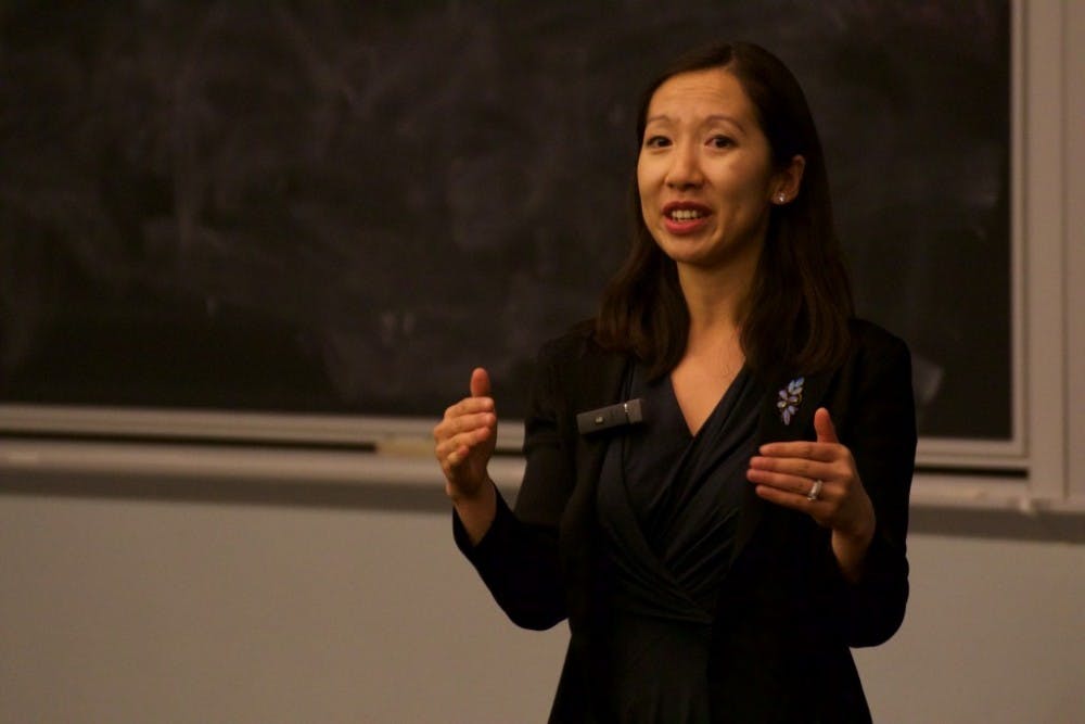  LEON SANTHAKUMAR/PHOTOGRAPHY EDITOR
City Health Commissioner Leana Wen has worked on projects relating to overdose and violence prevention.