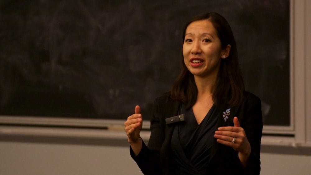 LEON SANTHAKUMAR/PHOTOGRAPHY EDITOR
City Health Commissioner Leana Wen has worked on projects relating to overdose and violence prevention.