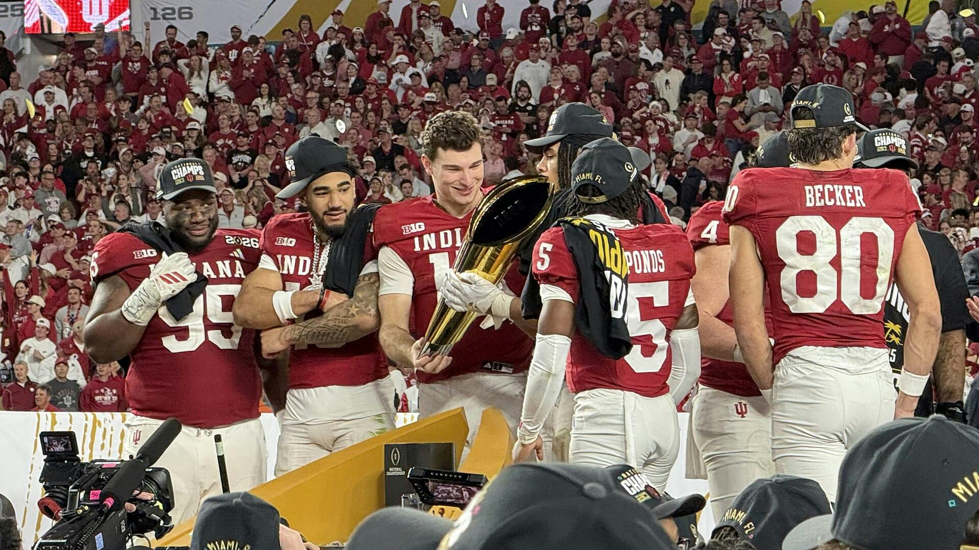 BOBAK HA’ERI / CC BY-SA 3.0
The 2025 college football season was filled with many remarkable moments and storylines, headlined by Indiana's first national championship.