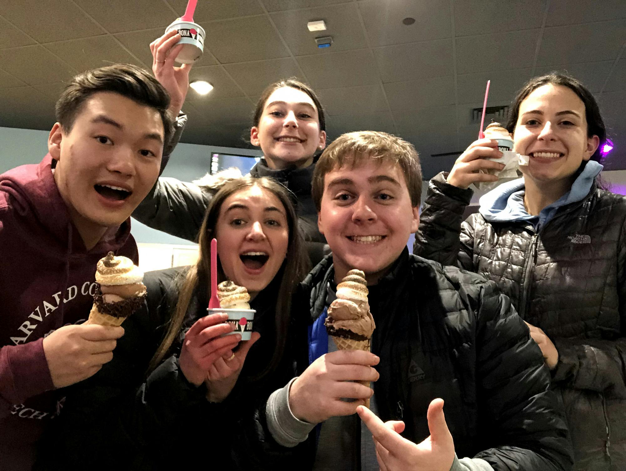 COURTESY OF GABRIEL LESSER&nbsp;
For Lesser, March 2020 began with Parasite and ice cream.