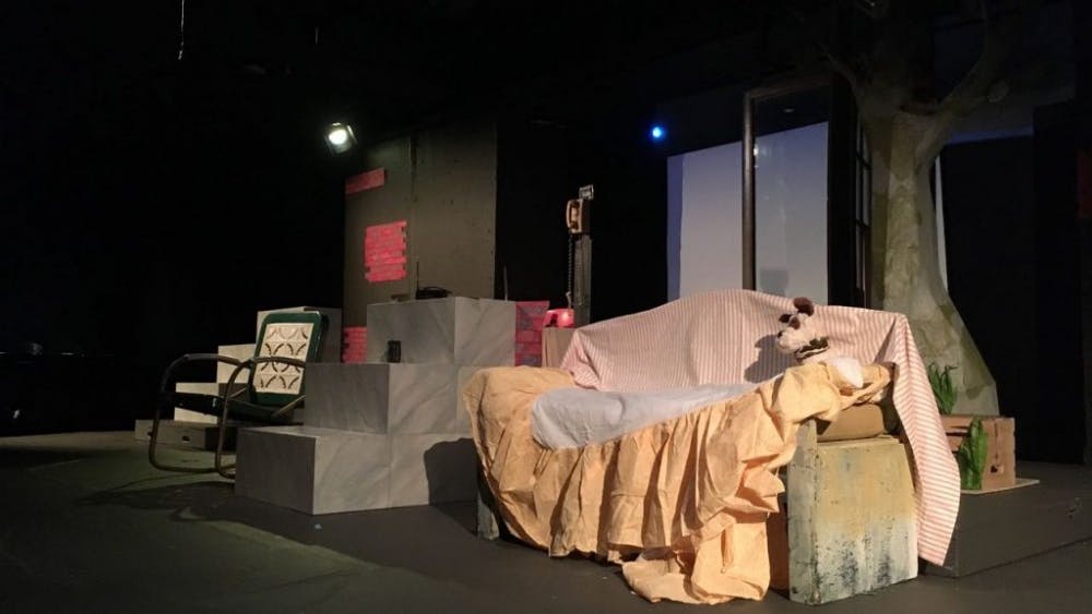  COURTESY OF CARVER BAIN
The set of The Last House Standing, a play directed by Sheila Gaskins.