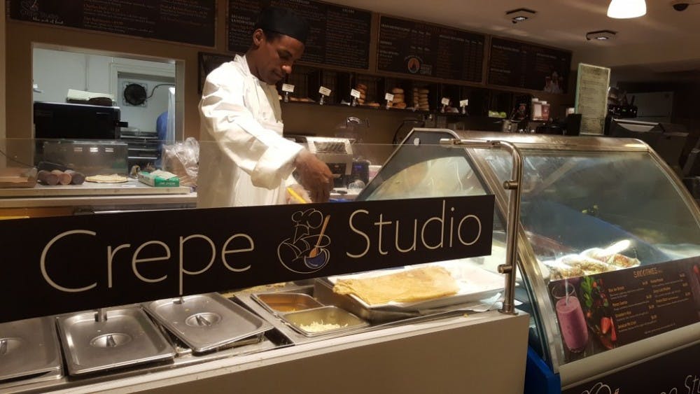  KAREEM OSMAN/PHOTOGRAPHY EDITOR
Conditions at Crepe Studio have improved throughout the semester.