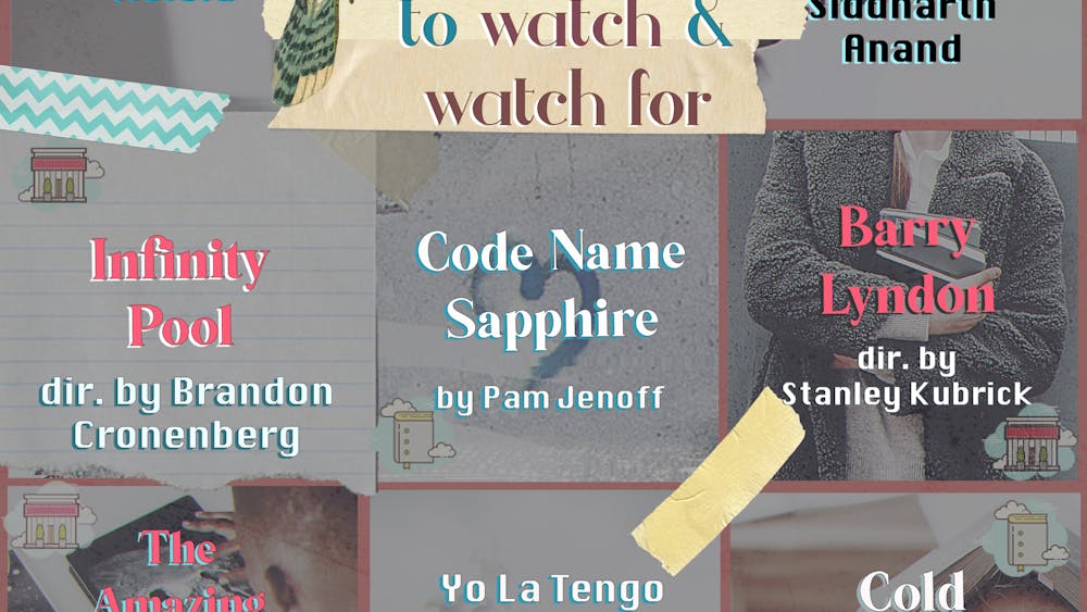  COURTESY OF MARY KATE MCCORMICK
This week’s picks include Raven, Code Name Sapphire and Barry Lyndon.