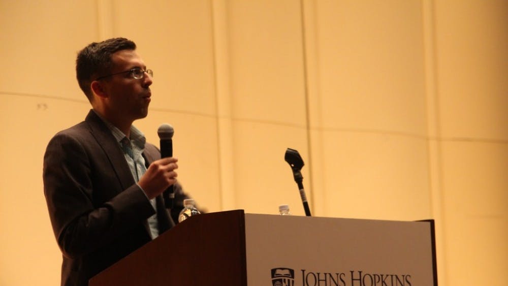  COURTESY OF ALBERT HUANG
Ezra Klein discussed changes in the American political landscape.