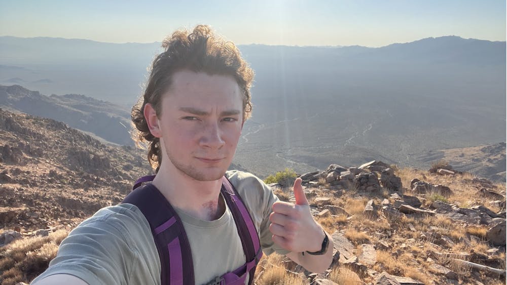 COURTESY OF LEMON DOROSHOW
Doroshow looks forward to returning to his hobby of hiking in search of a survey marker.