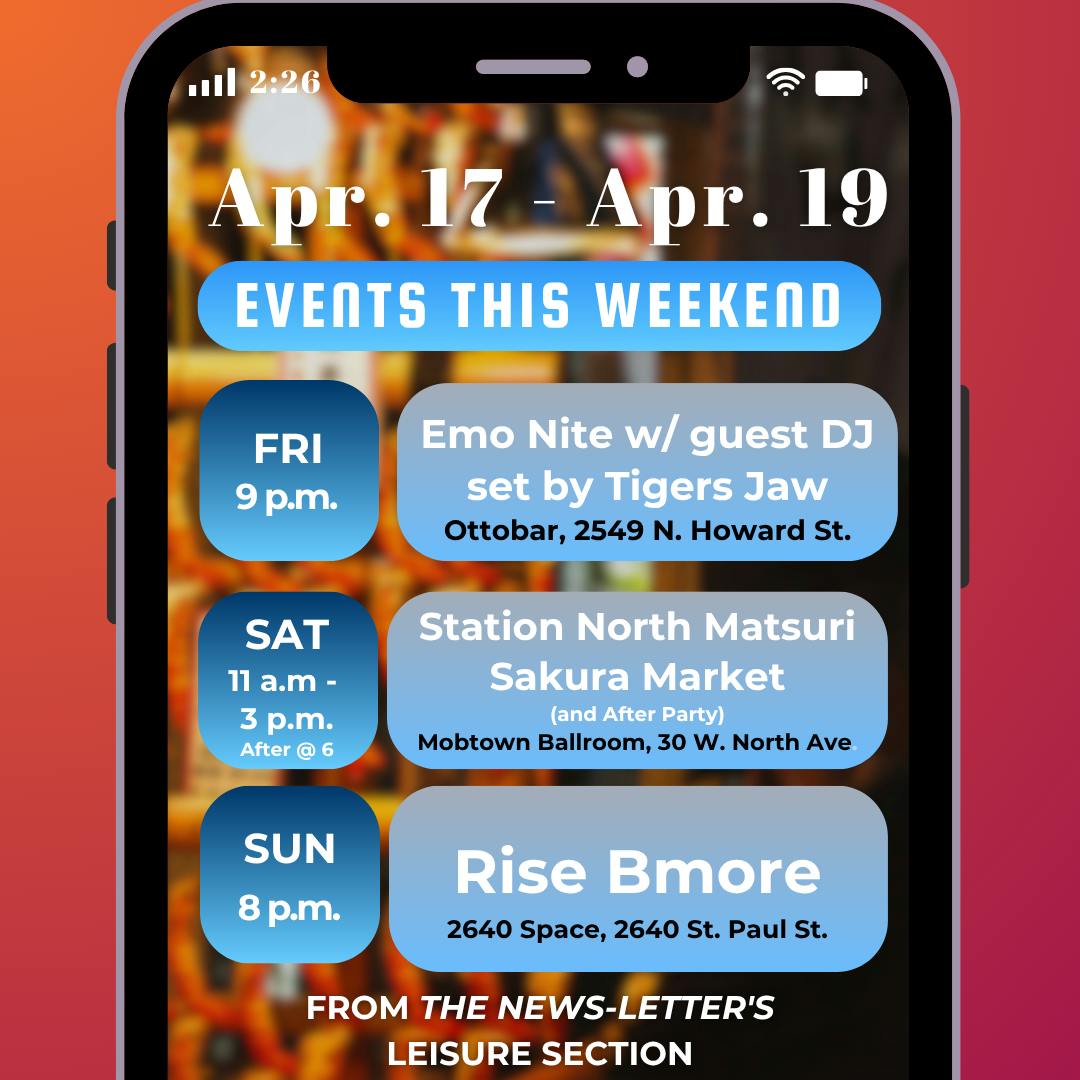 RUI DO ROSARIO / DESIGN &amp; LAYOUT EDITOR
This weekend features spring-themed concerts and cultural art events.