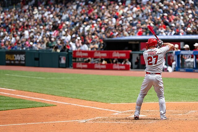 ERIK DROST / CC BY 2.0&nbsp;
Rainbolt predicts that Los Angelos Angels outfielder Mike Trout will return to success this season.&nbsp;