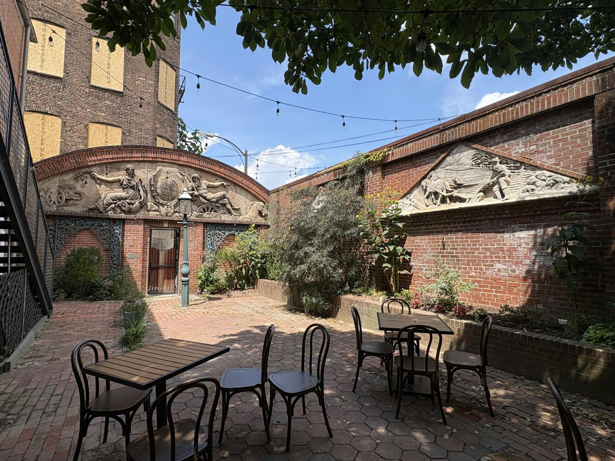 COURTESY OF ADITYA SANKAR
Sankar describes some sights in Baltimore to add to your list, such as the historic Peale Museum’s Garden.
